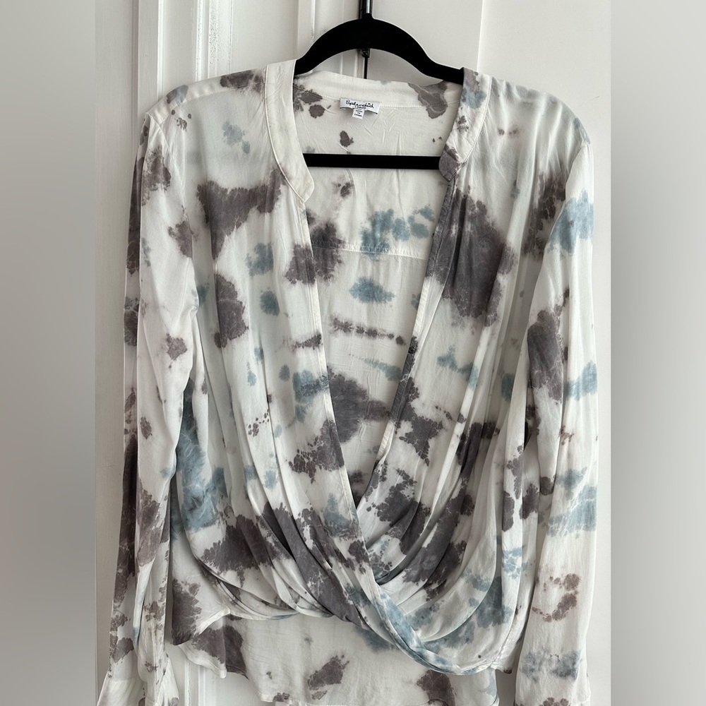 Splendid blouse size large